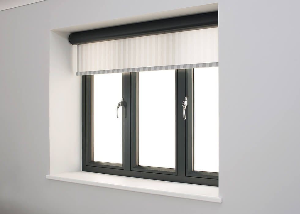 Black Origin window interior view