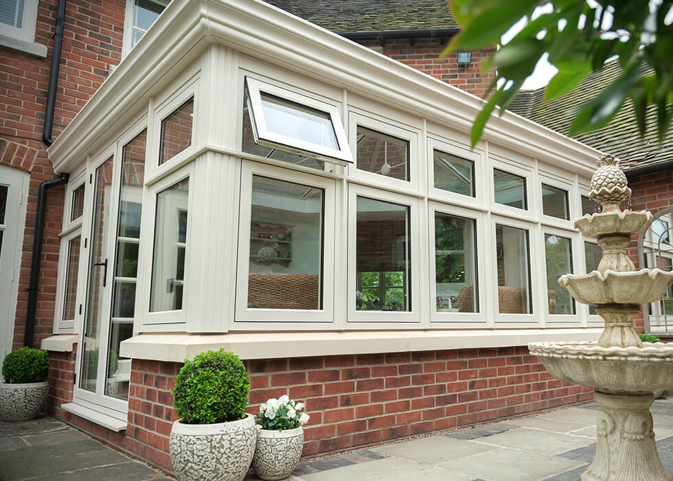 Cream uPVC Residence Collection Orangery