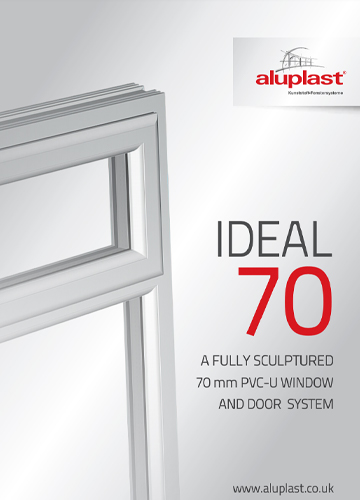ideal 70 - a fully sculptured 70mm pvc-u window and door system